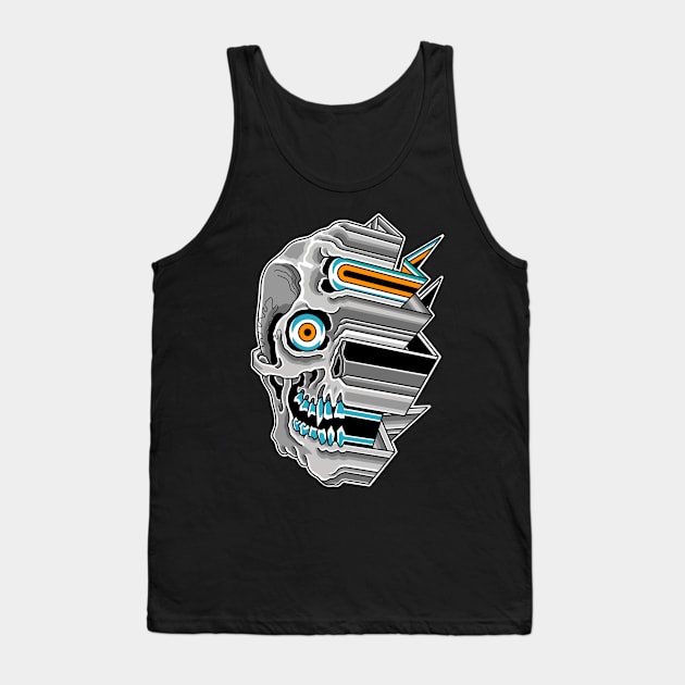 Skull Tank Top by JR Tattoos